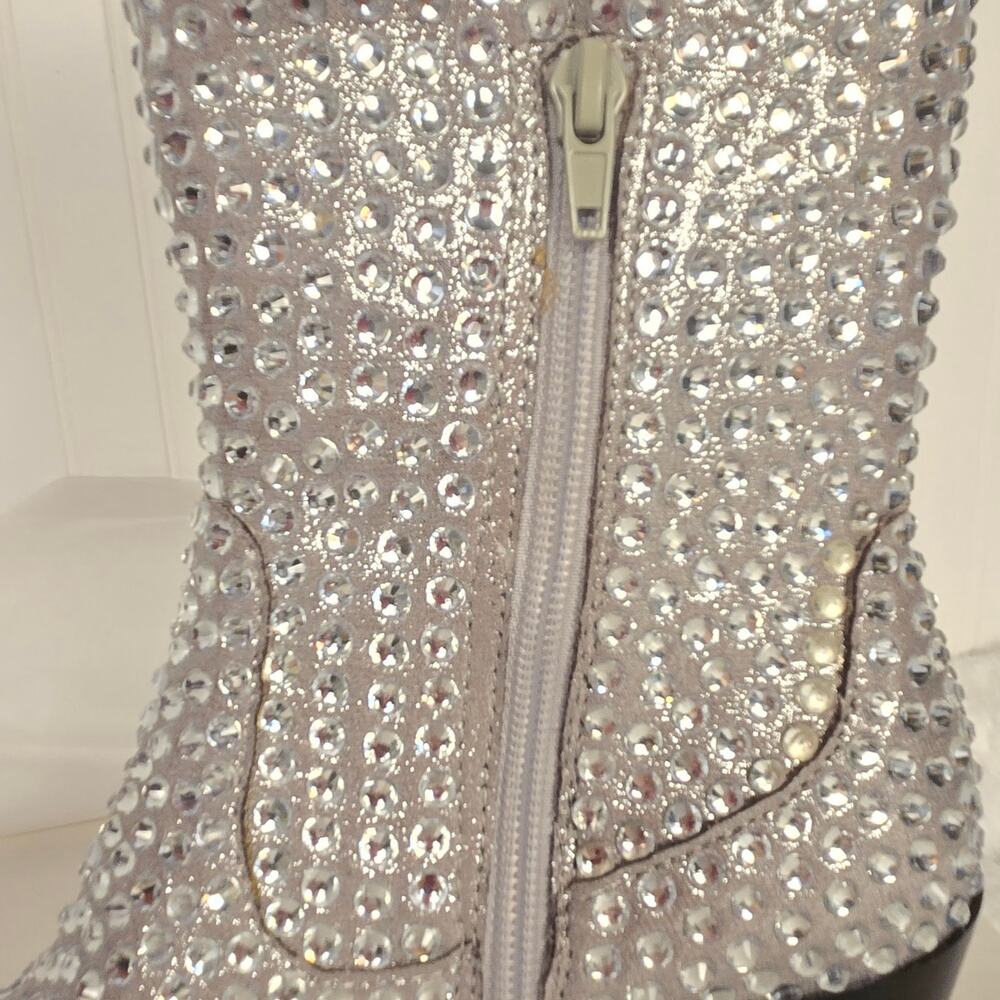 Women's Betsey Johnson Randy Western Cowboy Boots W8.5 - Picture 5 of 13